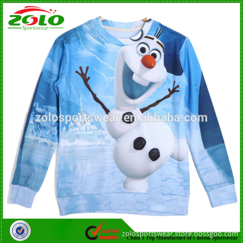 Hot Selling 2015 Girls Sublimation Fashion 5xl Hoodies